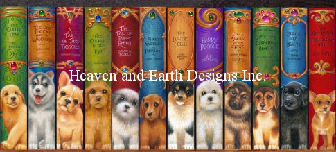 Supersized Dog Bookshelf Material Pack - Click Image to Close